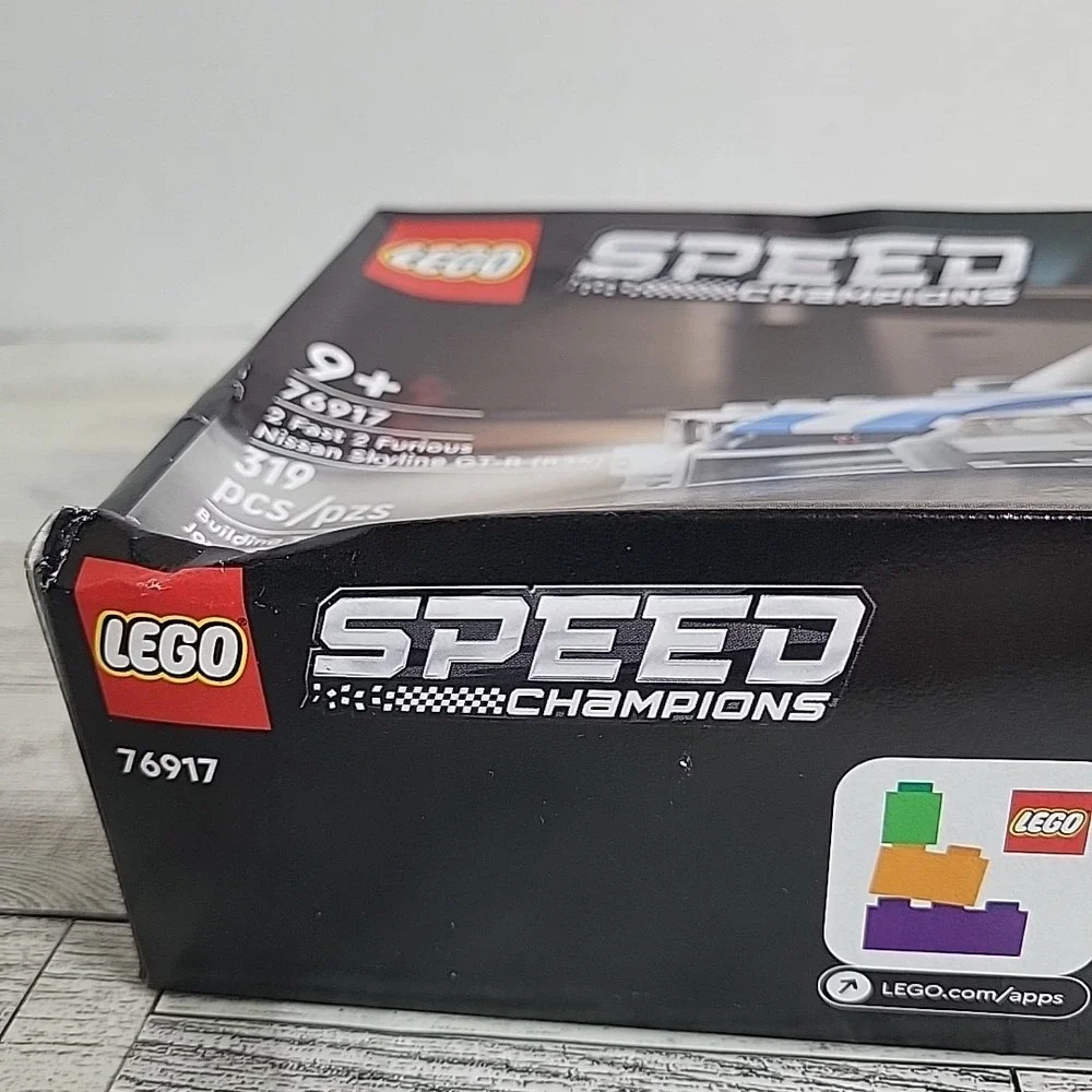 LEGO SPEED CHAMPIONS: 2‎ Fast 2 Furious Nissan Skyline GT-R (R34) (76917) NIB
